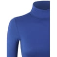 thumbnail image 4 of KOGMO Womens Turtleneck Bodysuit with Snap Button Closure, 4 of 6