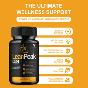 (5 Pack) Lean Peak Pro Capsules, Lean Peak Pro Daily Formula (300 Capsules)