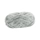 thumbnail image 2 of Hilo de lana grueso de 80 m de largo para tejer con el brazo, hilo de lana gigante para crochet. Gris, 2 of 9