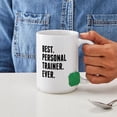 thumbnail image 4 of CafePress - Best Personal Trainer Ever Mugs - 15 oz Ceramic Large White Novelty Mug, 4 of 6