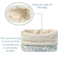 thumbnail image 6 of Soda Candy Makeup Bag Cotton Quilted Drawstring Cosmetic Bag with Canvas Coquette Aesthetic Cute Travel Toiletry Bag Travel Make Up Organizer Bag Drawstring Gift Bag for Women, 6 of 10