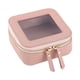 thumbnail image 2 of Pequeña bolsa de maquillaje para mujeres bolsas cosméticas portátiles con cremallera dorada Clear Teen Girl Regalo de moda Bag Multipropiors Travel Bag rosa gris, 2 of 10