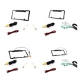 thumbnail image 4 of SUV Car Rear View Camera Waterproof License Plate Frame Reverse LED Backup Camera High Definition, 4 of 9