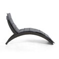 thumbnail image 4 of Muse & Lounge Co. Fields Outdoor Chaise Lounge in Gray PE Wicker / Rattan, 4 of 6