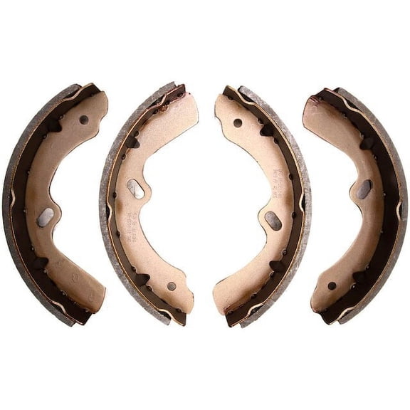 Rear Brake Shoe Set - Compatible with 1999 - 2010 Isuzu NPR-HD Diesel 2000 2001 2002 2003 2004 2005 2006 2007 2008 2009