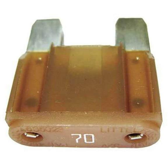 Bussmann MAX-70 70A Fast Acting Blade Automotive Fuse 32V DC Nonindicating, Tan