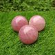 thumbnail image 2 of Venta al por mayor, esfera de cuarzo rosa curativa Natural, esfera de piedra de cristal mágica, esfera de cuarzo rosa, tema de bola amor, 2 of 3