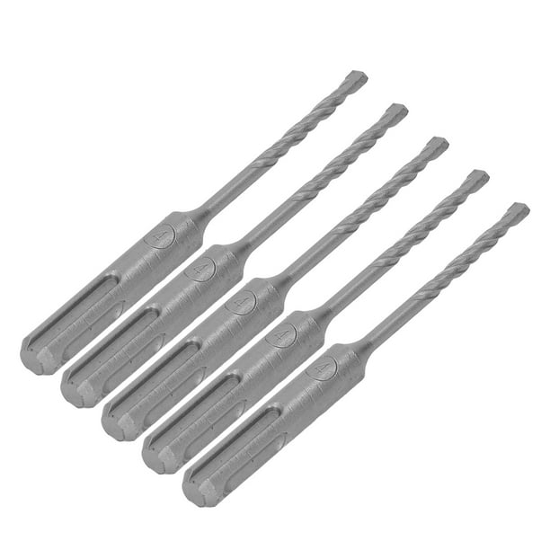 Broca de impacto, 5 piezas, broca para taladro percutor rotativo, brocas para taladro percutor rotativo, brocas para taladro percutor de alta capacidad