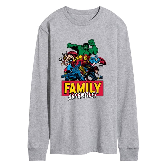 Avengers - Family Assemble Long Sleeve Graphic T-Shirt