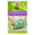 thumbnail image 4 of Vibrant Life Portable Jungle Party Cove & Cat Tunnel, Multicolored, 4 of 6
