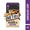 MET-Rx Big 100 Protein Bars, Granola Chocolate Chip Meal Replacement Bars, 4 Ct
