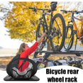 thumbnail image 2 of Bicycle Fork Rack, Car Roof Bike Rear Wheel Rack, Multi-Purpose Bike Block, Bicycle Fork Mounting Bracket, Bicycle Rear Wheel Rack, 2 of 5
