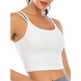 thumbnail image 4 of SHCKE Women Wirefree Tube Top Chest Pad Vest Without Steel Ring Sling Vest Medium Support Cross Back Bra, 4 of 6