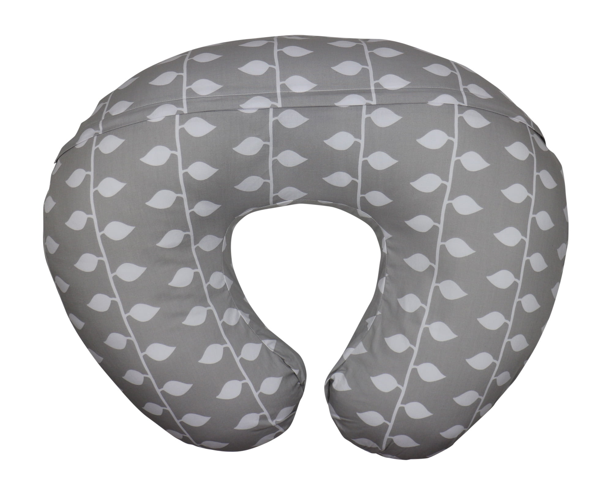 Organic Nursing Pillow Slipcover Gray Ivy Design Maternity