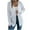 White, variant on Kaemgyyd Women's Cardigan Sweaters Lightweight Open Front Long Lantern Sleeve Knit Coat Summer Hollow out Outerwear