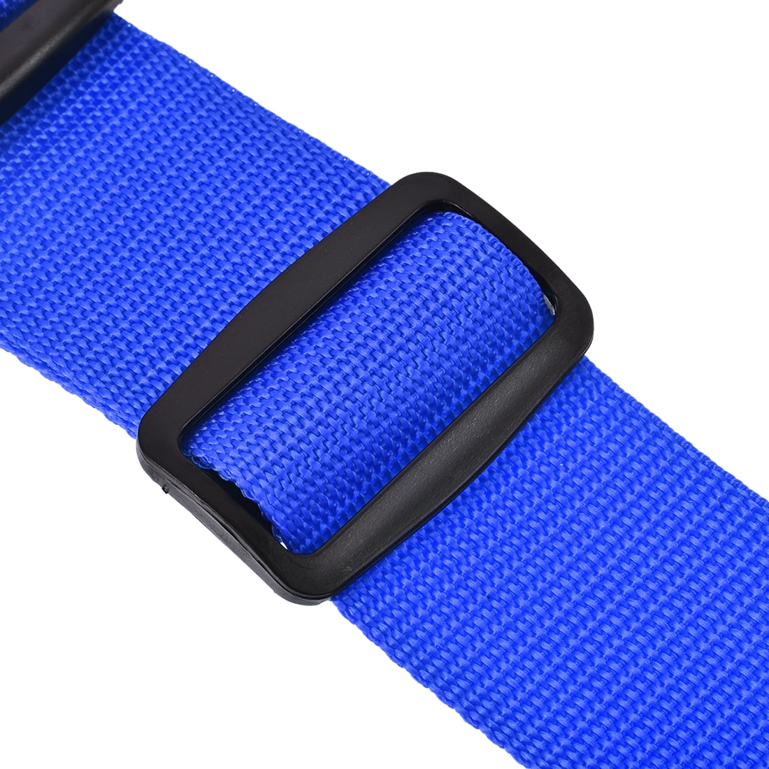 Unique Bargains Luggage Straps Belts with Buckle Label Adjustable Bag Packing Accessories Dark Blue