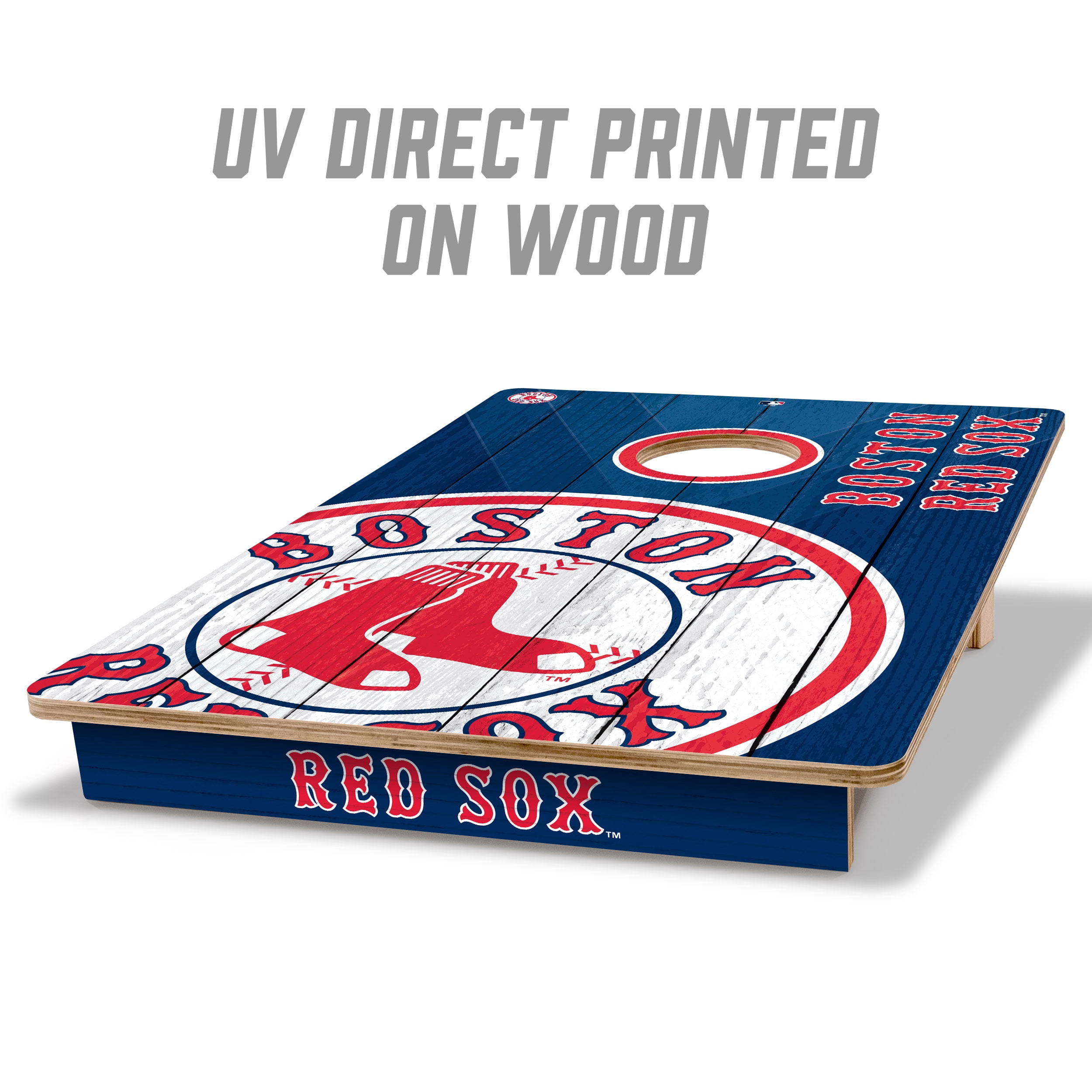 YouTheFan MLB Boston Red Sox 2' x 3' Cornhole Game No Bags