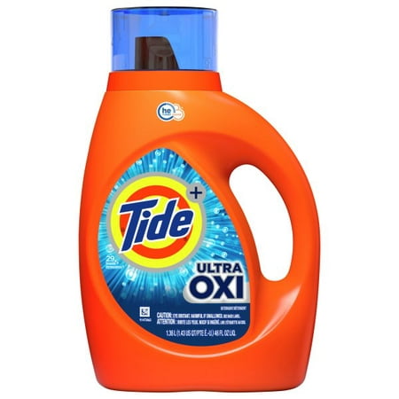 Tide Ultra Oxi 46 OZ H.E  Compatible Liquid Detergent Cleaning Liquid Detergent Activewear