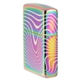 thumbnail image 4 of Zippo Wavy Pattern Design Multi Color Pocket Lighter, 4 of 6