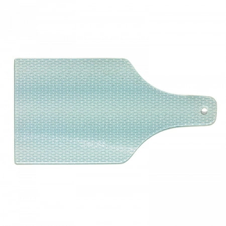 

Brick Cutting Board Structural Illustration of Street Wall Blocks in Monochrome Pastel Tones Decorative Tempered Glass Cutting and Serving Board in 3 Sizes by Ambesonne