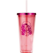 Dolly Parton Pink Plastic Tumbler 24 Ounces