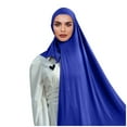 thumbnail image 2 of Baqcunre Headbands for Women, Muslim Head Scarf Solid Color Long Scarf Wrap Scarves Cotton Scarf for Women Fashion, Bandanas for Women, Bandanas for Men, 2 of 4