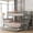 Gray with Trundle, variant on CZBZ Twin over Full Bunk Bed with Trundle and Staircase, Solid Pine Wood Bunk Bed with Storage Shelves, Space-Saving Sleep Solution, Noise Free, Easy Assembly, No Box Spring Required