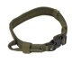 thumbnail image 4 of Collar de perro ajustable seguro de nailon grueso para mascotas con mango de control para caminar al aire libre OD verde L, 4 of 5