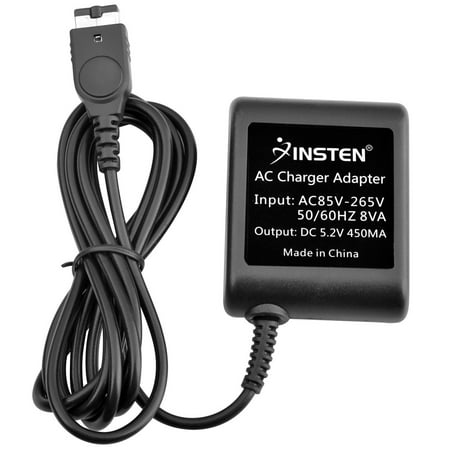 Insten Rapid Travel AC Wall Charger power adapter for NDS Nintendo DS / Game Boy Advance SP GBA SP -Output DC 5.2V 450MA Folding Blade