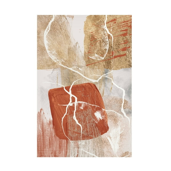 Trademark Fine Art Sally Ann Moss Golden globe 1 Canvas Wall Art