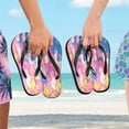 thumbnail image 5 of YAZAOOSummer Flip Flops Creatively Bunny Cloud Dreams Simple Beach Sandals, 5 of 8