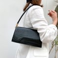 thumbnail image 2 of Bolso de mano clásico retro con diseño de cocodrilo, pequeño bolso cruzado para mujer, 2 of 5