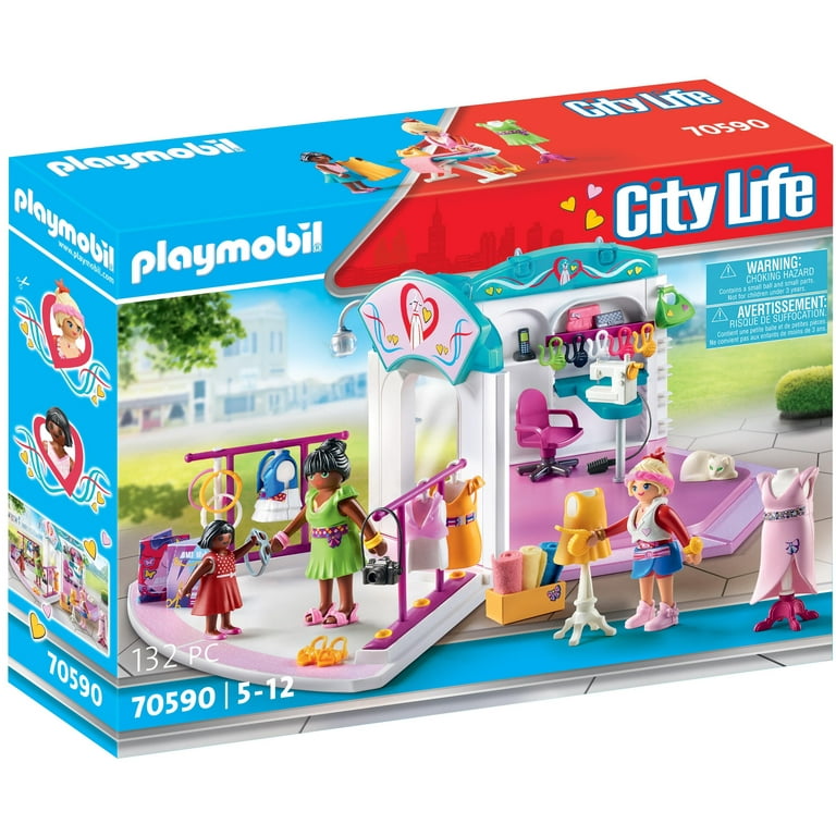Playmobil Fashion Design Studio Toy Set – Create Outfits With Sewing Machine & Accessories