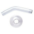 thumbnail image 2 of dyconn faucet 6'' angled shower arm with flange, 2 of 3