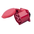 thumbnail image 5 of CEE industrial socket female socket 3P+T+N 16A 415V IP44 IEC-60309 surface, 5 of 5