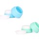 thumbnail image 3 of 3pcs Silicone Cream Jars Portable Dispenser Cream Bottles Small Lotion Box Emulsion Jar for Home Travel (Mixed Color, 20ML), 3 of 5