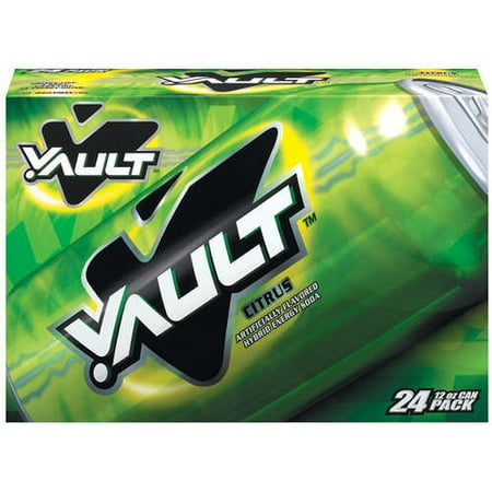 Vault: 12 Oz Energy Soda, 24 pk