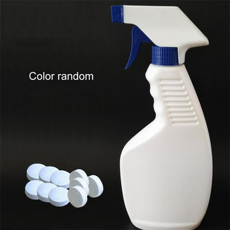 Clearance!500ML Spray Bottle + 10pcs effervescent tablets Multi Functional Effervescent