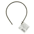 thumbnail image 5 of Tayshia by Scunci Thin Plastic Comfort Headband, Metal Chain with Black Plastic Base, 5 of 6