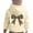 Beige, variant on CHENge Cute Hoodies for Girls Size 3-14, Fashion Leopard Bow Printed Hooded Sweatshirts,Autumn/Winter Outfits(Beige,12-13 Years)