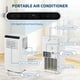 thumbnail image 3 of Aire acondicionado portátil 8000 BTU 3 en 1: enfriador, deshumidificador y ventilador - control remoto - temporizador 24h - modo sueño - kit de ventana - hasta 32 m² - panel de control blanco, 3 of 7