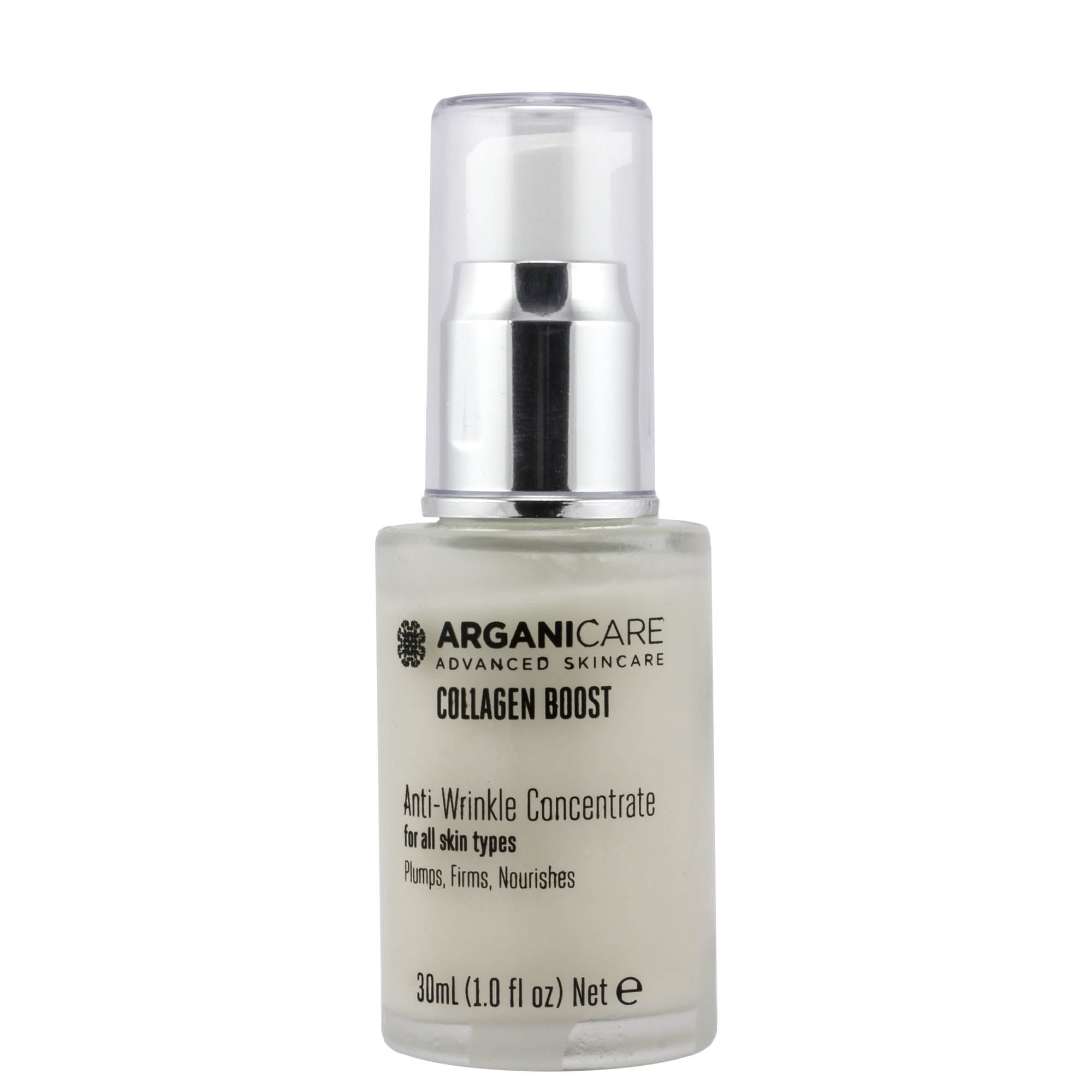 Arganicare Collagen Boost Anti Wrinkle Concentrate Enriched With Organic Argan Oil For All Skin Types 1 Fl Oz Walmart Com