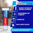 thumbnail image 4 of Loctite Power Grab All Purpose Construction Adhesive, White, 6 fl. oz. Tube, 12 Pack - Versatile Construction Glue for Cement, Tile, Wall & More, 4 of 5