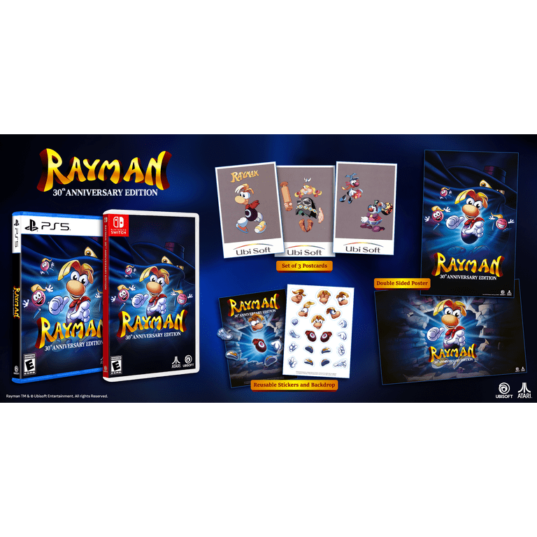 Nintendo Switch Rayman: 30th Anniversary Edition switch Rayman: 30th Anniversary Edition - Nintendo Switch Game - Walmart.com