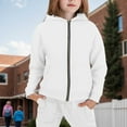 thumbnail image 4 of Back to School!!!Hoodie with Backpack, Zipper Hoodie Sweaters for Boys/Girls Cardigan Lightweight with Pockets, 4 of 5
