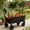 Black-Yellow, variant on MAYEERTY Mini Folding Wagon Cart, 220LBS 600D Oxford Steel Frame, No Assembly for Garden Beach Shopping, Black-Yellow