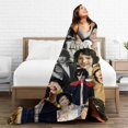 thumbnail image 3 of Mike Wolfhard Wheeler Printed Blanket Throw Lightweight Super Soft Micro Fleece Throw Blankets, 3 of 5