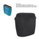 thumbnail image 3 of Bolsa De Almacenamiento De Altavoz Inalámbrico, Funda De Altavoz Portátil Negra, Interior Suave, A Prueba De Golpes, Impermeable Para Viajes, 3 of 8