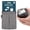 Grey, variant on Pocket for Earphone and Charger Snap & Store Padded Accessory Travel Pouch for AirPods Pro, Earbuds in Black