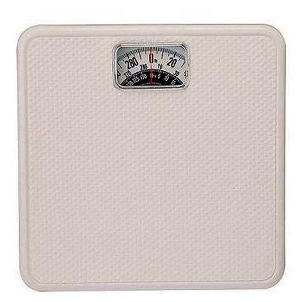 Metro Scales 20005014T WHT Analog Bathroom Scale, White